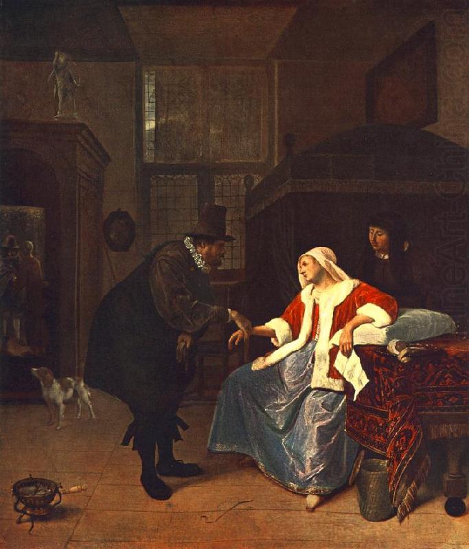 Jan Steen Love Sickness china oil painting image